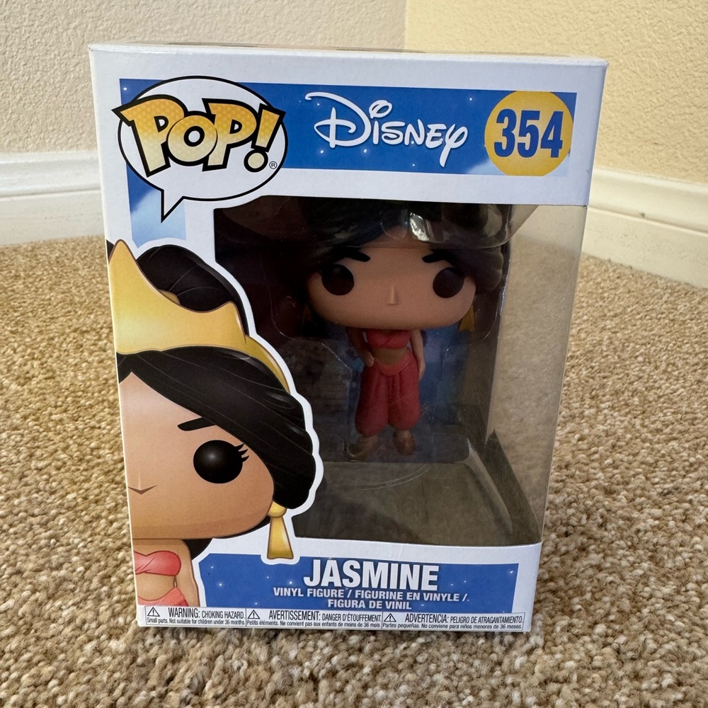 Jasmine Funko Pop 354 NIB NWT